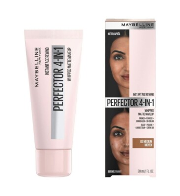 Maybelline Instant Age Rewind 4-In-1 Whipped Matte Makeup 03 MEDIUM