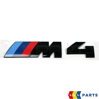 BMW NEW GENUINE F32 F82 F36 4 SERIES M4 BLACK LABEL STICKER BADGE