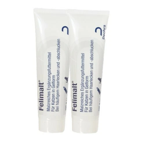 Felimalt Malzpaste 2 x 100g Tube Dechra Das Original Malz für Katzen SPARPACK