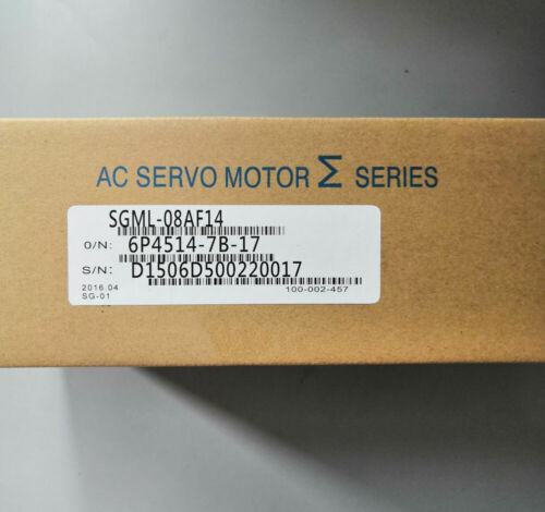 One Yaskawa SGML-08AF14 Servo Motor New SGML08AF14 Expedited Shipping - Picture 1 of 2