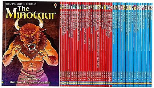 Usborne Young Reading Library 40 Books Boxed Set Collection
