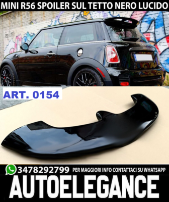Per MINI Cooper F56 AG Style Spoiler Materiale In Fibra Di Carbonio Di Alta Qualà 2014-2022 Spoiler Per Ala Sul Tetto Posteriore  34 - 5