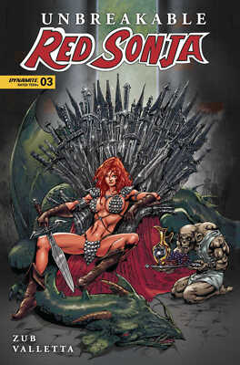 Unbreakable Red Sonja #3 Cover N Foc Castro Original | eBay