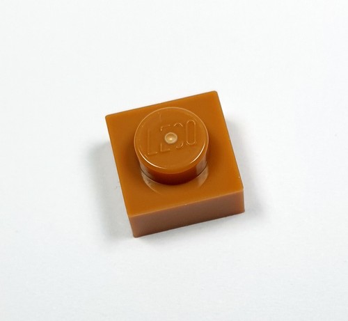 50 x LEGO Platte 1x1 - Dunkel Orange - 3024 - NEU - Bild 2 von 3