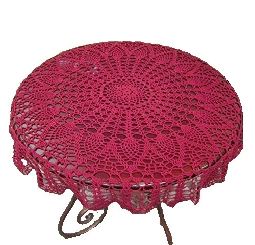 Manteles Redondos De Ganchillo