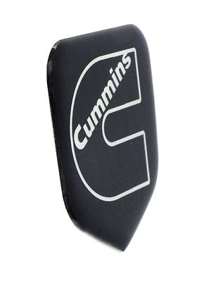 GRILLE EMBLEM fits RAM Diesel 2006-2010  Black/Silver Outline