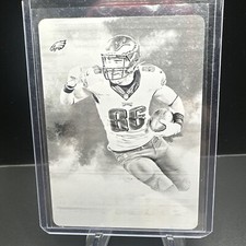2016 Panini Origins - #78 Zach Ertz 1/1 Printing Plate Black