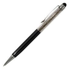 2 in 1 Crystal Stylus Pen Ballpoint Pen Touch Pen