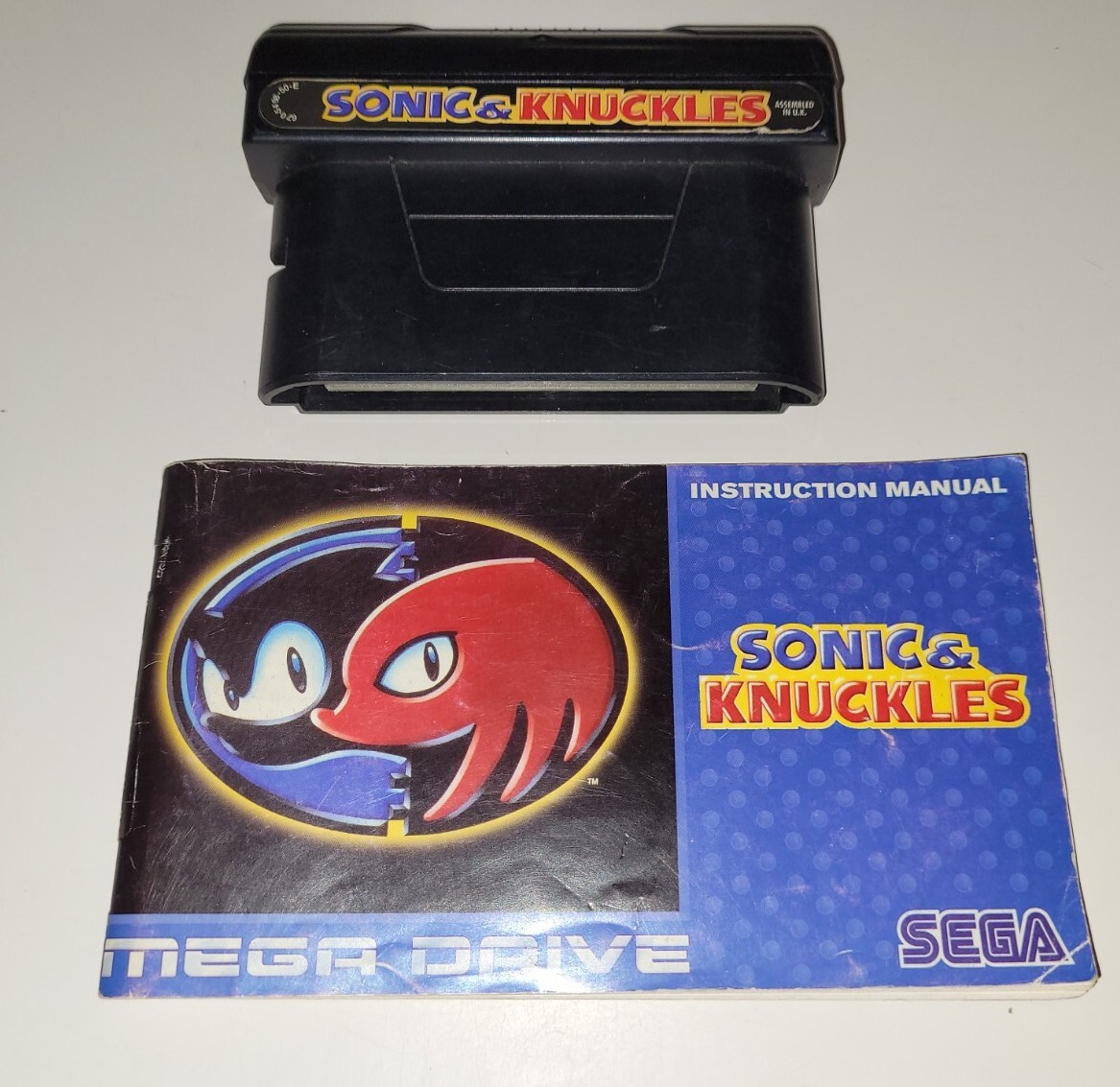 Notice Sega Mega Drive - Sonic & Knuckles - Bon état