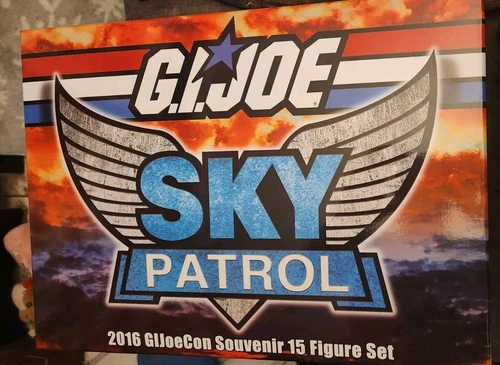 2016 G.I. Joe Sky Patrol Convention Collectors Club Box Set w/ Cert, Comic & Pin