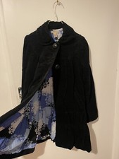 Black Corduroy Coat Jacket