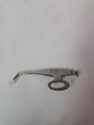 A.HEISS ROSTREI Barraquer Iris Scissors Blunt Tips Good Condition