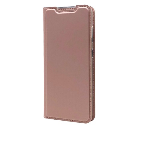 Samsung Galaxy A51 | Składane etui | Imitacja skóry | Różowe złoto - Zdjęcie 4 z 4