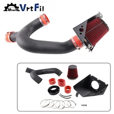 For Ford F150 3.5L V6 EcoBoost 2012-2014 Cold Air Intake System Kit + Filter RED