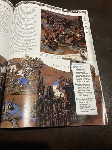 White Dwarf magazine 376 April 2011 Grey Knights - Picture 7 of 9