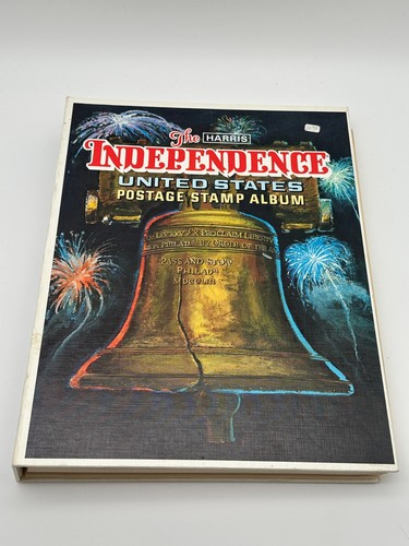 1986 H.E. Harris Independence USA Briefmarkenalbum mit 2000+ Abbildungen & Infos