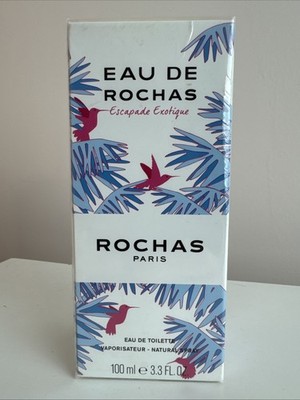 ROCHAS Eau de Rochas Escapade Exotique EDT 3.3oz/100ml NEW & SEALED Discontinued
