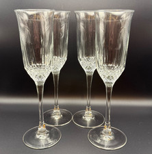 (x4) Champagne Flute Glasses (New)