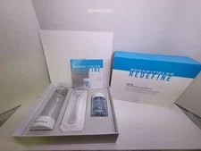 RODAN + FIELDS REDEFINE AMP MD SYSTEM ANTI-AGING COMPLETE IN BOX W/ ROLLER