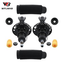 2x GAS STOßDÄMPFER VORNE + DOMLAGER Für AUDI A1 VW POLO 6R SKODA FABIA 3
