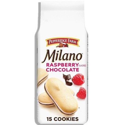 Milano Cookies Raspberry Chocolate 7oz Pepperidge Farm