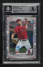 BAS 2020 Bowman Draft Chrome Refractor Reid Detmers #BD-41 BGS Authentic 03hd