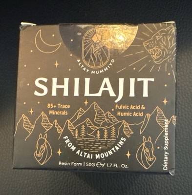 Himalayan Shilajit - 85+ Trace Minerals  Fulvic Acid BetterAlt 1.7 fl oz 10/2025