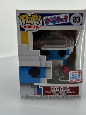 Funko POP! 8-Bit Dig Dug #3 Fall Convention Exclusive Vinyl Figure DAMAGED BOX