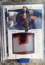 2022 Panini National Treasures - Colossal Materials Yan Gomes #CLM-YG Holo...