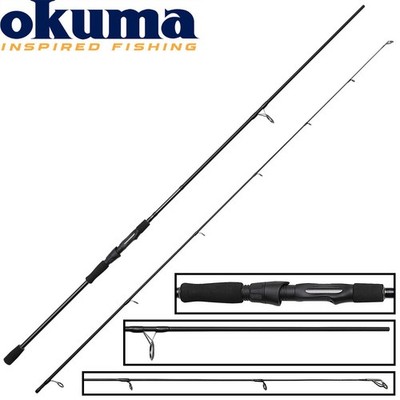 Okuma Spin Altera 2,70m 30-100g - Spinnrute zum Kunstköderangeln auf Hecht, Rute