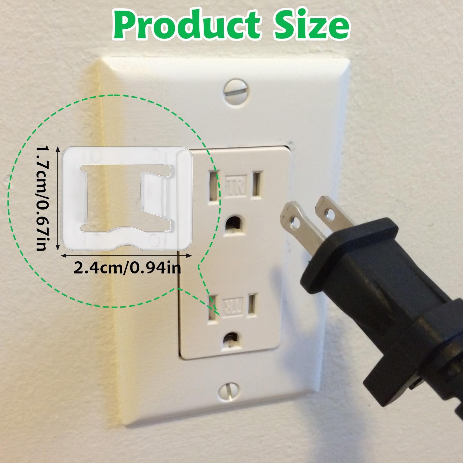 30 Packs Snug Plugs for Loose Outlets, Loose Outlet Plug Fix, Plugs Keep Falling
