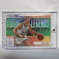 Panini Illusions Living Legends Larry Bird EMERALD #2 Boston Celtics 2019-20