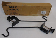 Heavy Duty Deck Railing Hook 13 Inch Outdoor Clamp Mount Hanging Bird Feeder