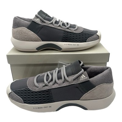 Adidas Crazy 1 ADV A D Gilbert ArenasShoes Mens Sz 8.5 Grey/White Sneaker CQ1868