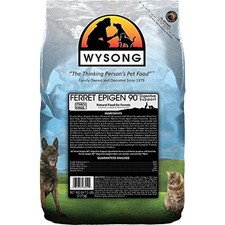 Premium Digestive Support Dry Ferret Food - 5 lb Bag for Healthy Ferrets 11.20 per pound