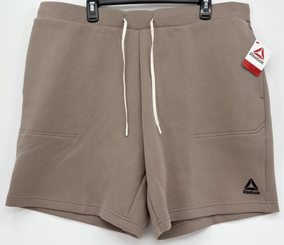 Reebok Big Men's Credentials Soft Knit Performance Short  7'' inseam Size 2XL