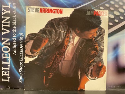 Steve Arrington Jam Packed LP Album Vinyl Record MTL1015 A1/B1 Soul 80 s