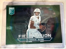 Tua Tagovailoa	Miami Dolphins Panini 	Donruss Elite Green Field Vision #1 Yr.'25