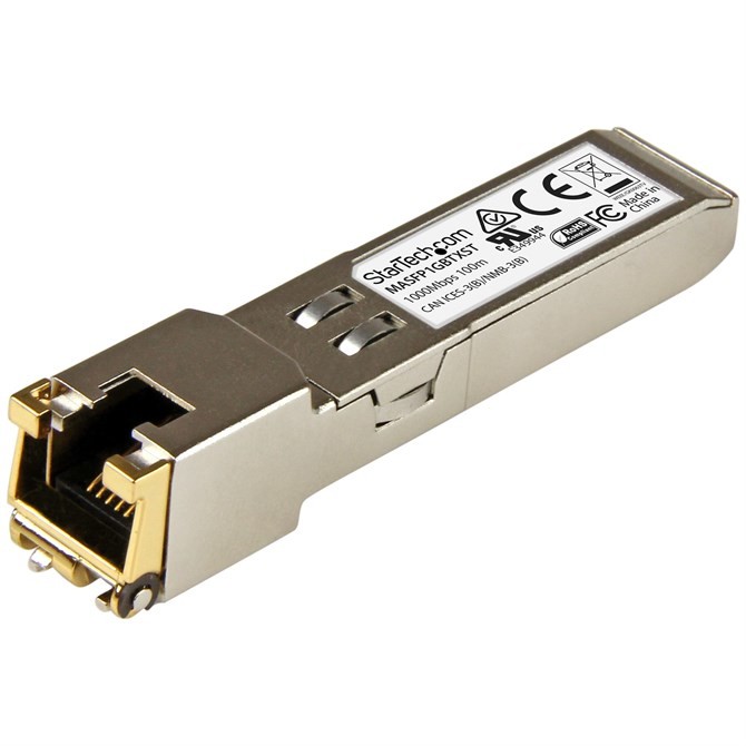 StarTech.com Cisco Meraki MA-SFP-1GB-TX Compatible SFP Module - 1000BASE-T - SFP