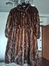 pelliccia visone marrone