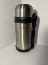 Thermos Brand Stainless Steel Vacuum Insulated Bottle 1.2 LT Excellent Cond.