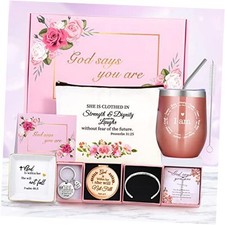 Christian Gifts for Women, Inspirational Birthday Set for Women, Religious