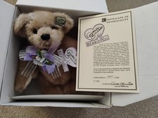 Vintage Annette Funicello Collectible Bear  Tizzie" with Tea Cup C17255