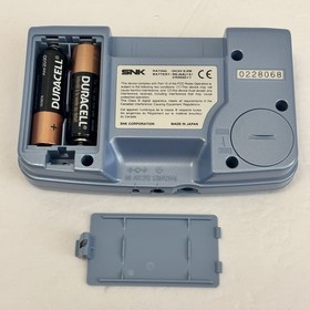 Neo Geo Pocket Color SNK Platinum Blue Handheld Console with Game Tested & Works