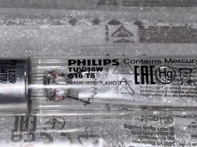 Philips 16 Watt 12" TUV 16W G16 T5 germicide UVC stérilisateur UV - Photo 1/2