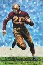 Cliff Battles 1989 Pro Football Hall of Fame Art Series Limited Edition