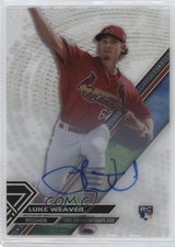 2017 Topps High Tek Auto Luke Weaver #HT-LW Auto 1h0p