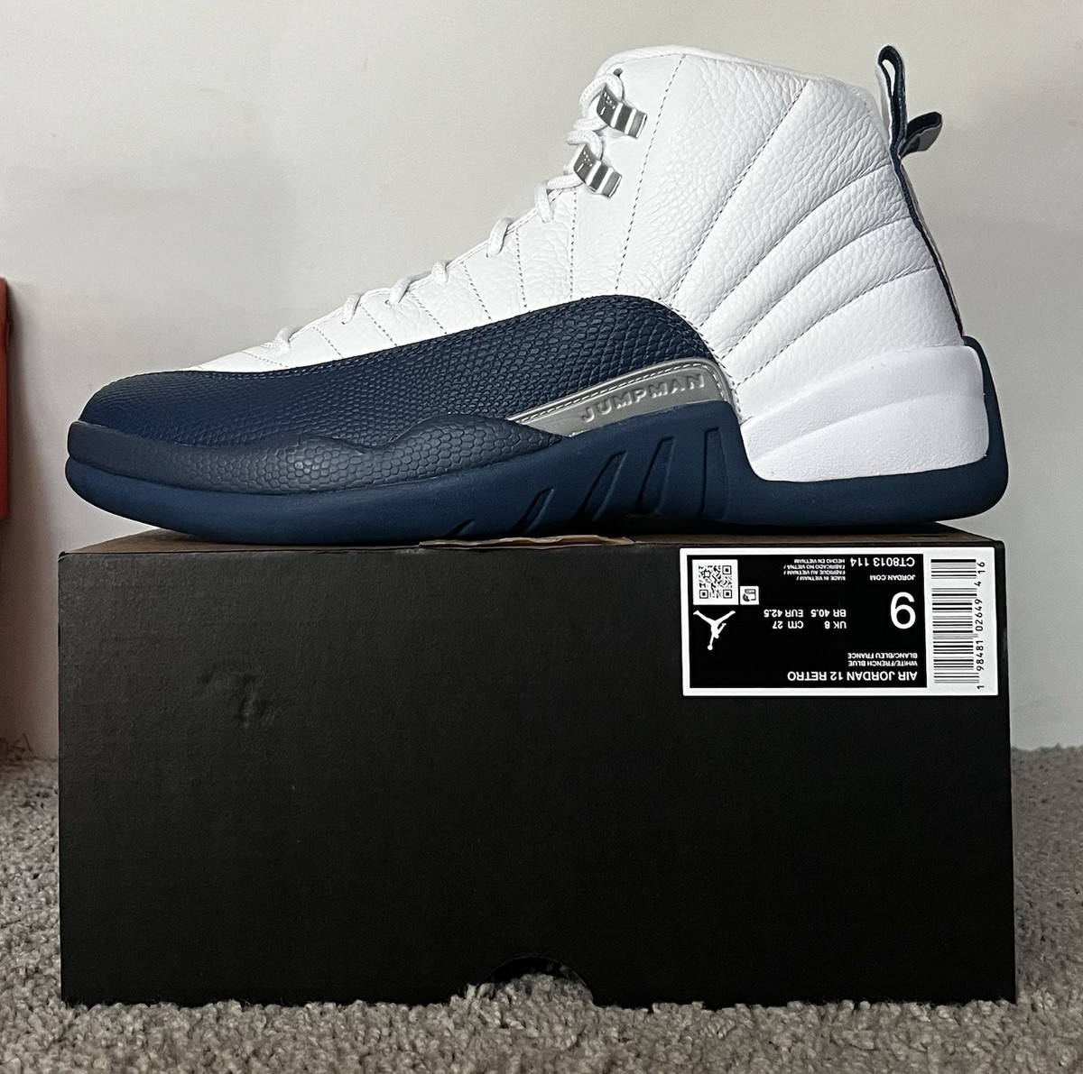 Size 9M- Jordan 12 Retro French Blue 2025 CT8013-114 | eBay