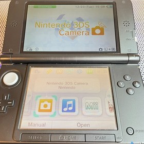 Nintendo 3DS XL LL Console Red Multi-Region Cartridge Compatible 64G SD Stylus