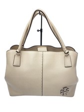 TORY BURCH Leather Tote Bag CRM 10005626 07-21